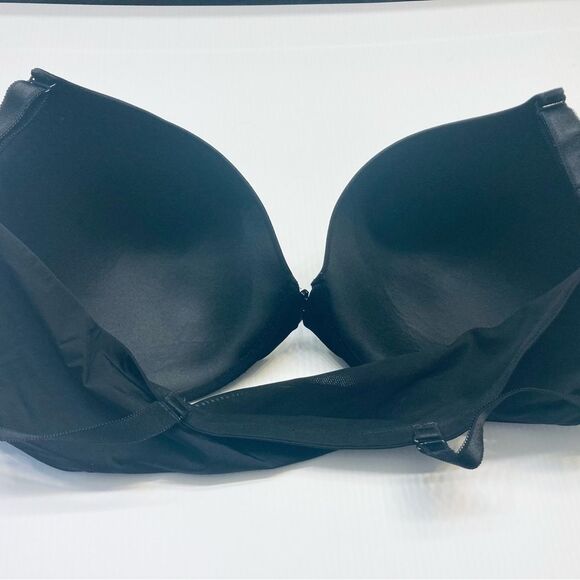 Torrid Curve Perfect T-Shirt‎ Front-Close Lightly Lined Bra Size 46DD 46E Black - Picture 7 of 7